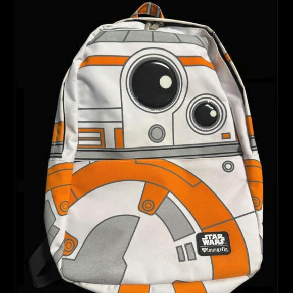 Loungefly Star Wars Disney Licensed BB8 Mini Backpack - Picture 1 of 2